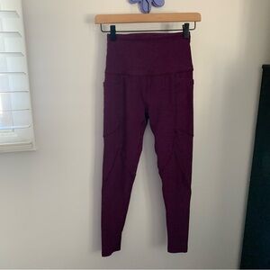 Beyond Yoga Purple Leggings